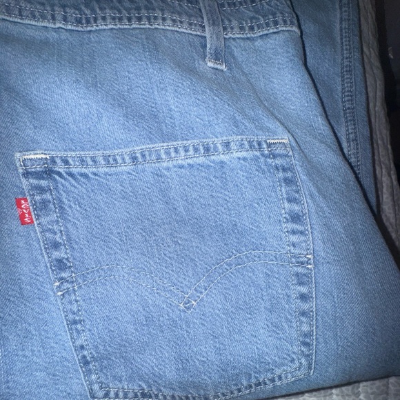 Levi’s Denim Button-Down Overall Dress - Picture 9 of 12